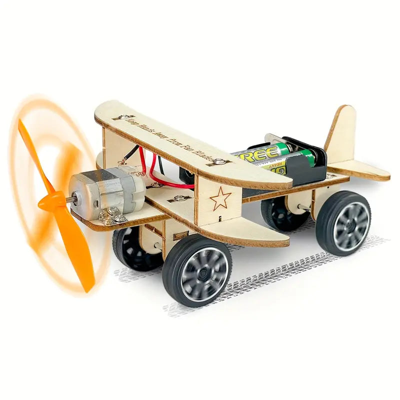 Airplane DIY Wooden Puzzle