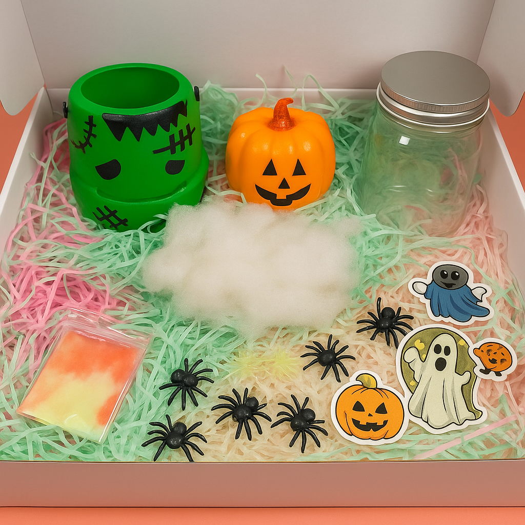 Haloween diy lantern glow in the dark kit
