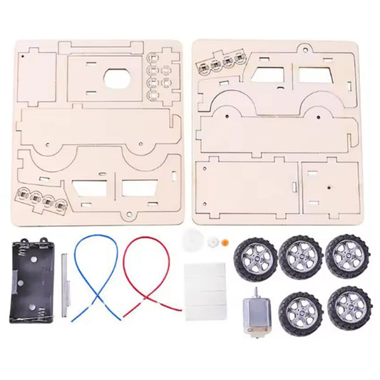 Off-Road DIY Wooden Car