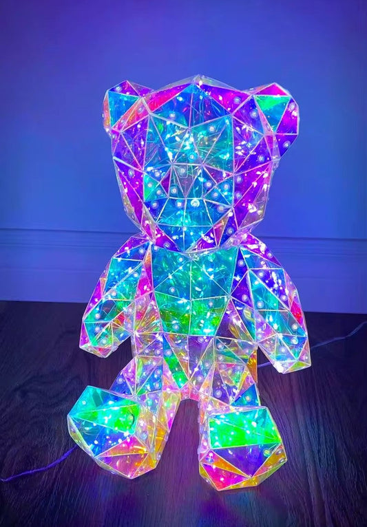 Origami plastic Teddy Bear DIY 2