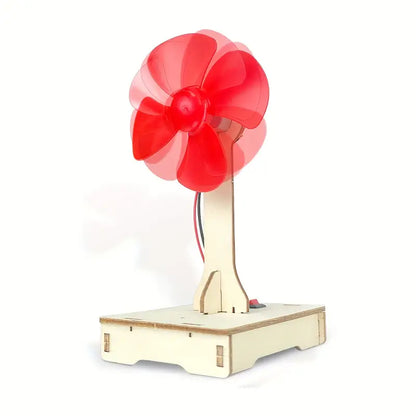 Electric Fan - Wooden DYI